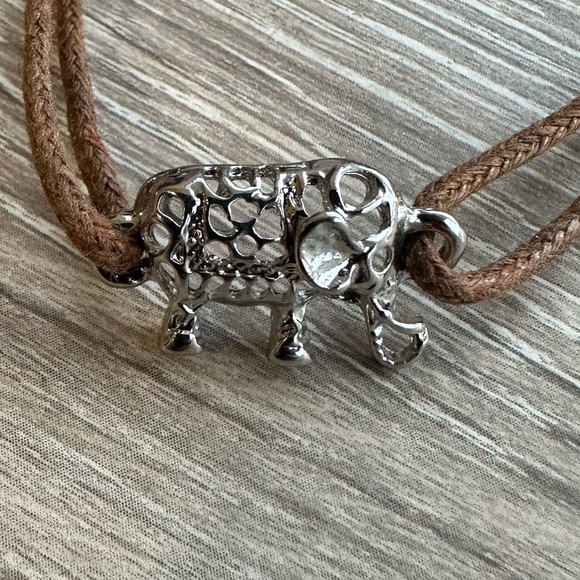 Elephant Adjustable Bracelet Stack - Picture 2 of 2